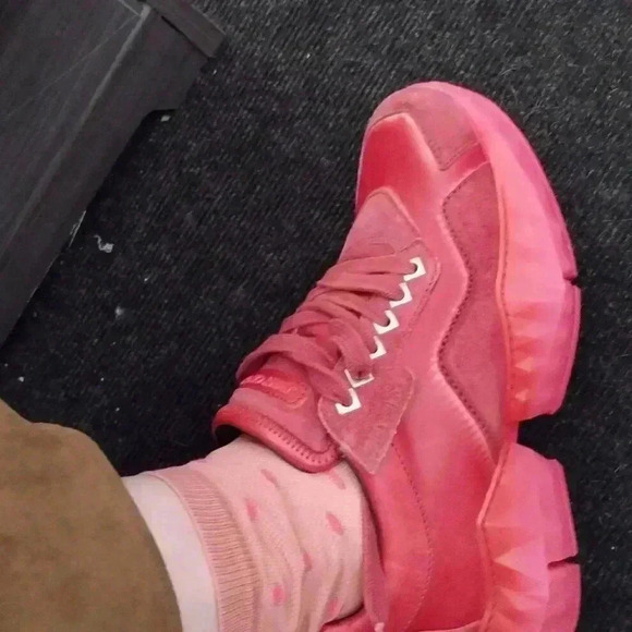 SALE Jimmy Choo Diamond Chunky Sole Sneakers sz 40.5 US 10 25.5 cm - Picture 8 of 10